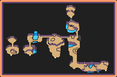 Thumbnail for a map of Cave (In-Game Map) for the GBA game Mother 3.