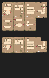 Thumbnail for a map of Osohe Castle (In-Game Map) for the GBA game Mother 3.