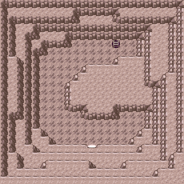 Thumbnail for a map of Cave Of Origin B1 for the GBA game Pokemon: Emerald Version.