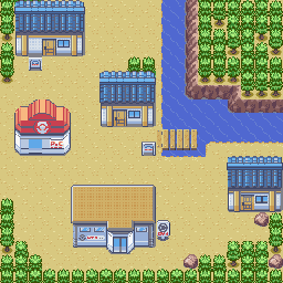 Thumbnail for a map of Dewford Town for the GBA game Pokemon: Emerald Version.