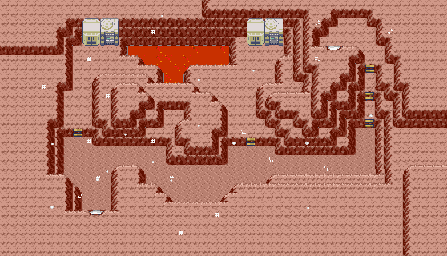 Thumbnail for a map of Hideout (Magma) 3 for the GBA game Pokemon: Emerald Version.