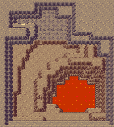 Thumbnail for a map of Land Cave 2 for the GBA game Pokemon: Emerald Version.
