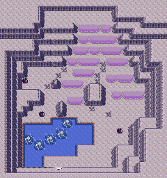 Thumbnail for a map of Meteor Falls 1F (2) for the GBA game Pokemon: Emerald Version.