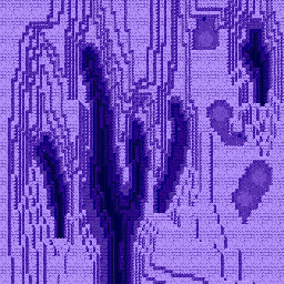 Thumbnail for a map of Route 127 (Underwater) for the GBA game Pokemon: Emerald Version.