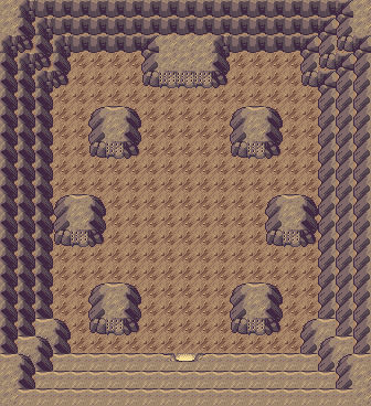 Thumbnail for a map of Sealed Chamber 1F (2) for the GBA game Pokemon: Emerald Version.
