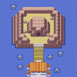 Thumbnail for a map of Sevii Islands - Navel Rock for the GBA game Pokemon: Emerald Version.