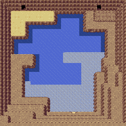 Thumbnail for a map of Shoal Cave 1F (1) (High Tide) for the GBA game Pokemon: Emerald Version.