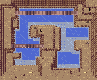 Thumbnail for a map of Shoal Cave 1F (2) (High Tide) for the GBA game Pokemon: Emerald Version.