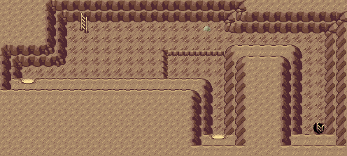 Thumbnail for a map of Shoal Cave 1F (3) for the GBA game Pokemon: Emerald Version.