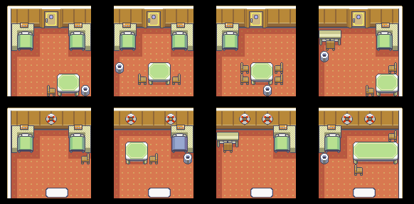 Thumbnail for a map of S.S. Tidal 1F (2) for the GBA game Pokemon: Emerald Version.