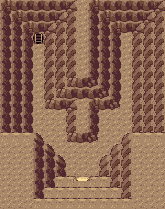 Thumbnail for a map of Studio Cave 2 for the GBA game Pokemon: Emerald Version.