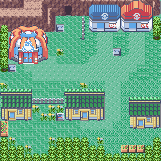 Thumbnail for a map of Verdanturf Town for the GBA game Pokemon: Emerald Version.