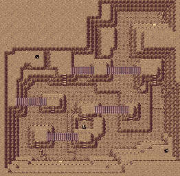 Thumbnail for a map of Victory Road 1F for the GBA game Pokemon: Emerald Version.