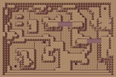 Thumbnail for a map of Victory Road B1 for the GBA game Pokemon: Emerald Version.