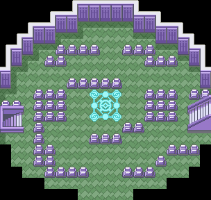 Thumbnail for a map of Pokemon Tower 5F for the GBA game Pokemon: FireRed & LeafGreen Versions.