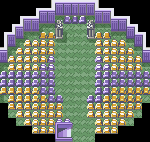 Thumbnail for a map of Pokemon Tower 7F for the GBA game Pokemon: FireRed & LeafGreen Versions.