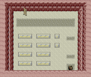 Thumbnail for a map of Sevii Islands - One Island Mt. Ember - Braille Cave - B4F for the GBA game Pokemon: FireRed & LeafGreen Versions.