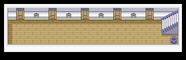 Thumbnail for a map of S.S. Anne B1F for the GBA game Pokemon: FireRed & LeafGreen Versions.