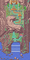 Thumbnail for a map of Ever Grande City (Unmarked) for the GBA game Pokemon: Ruby & Sapphire Versions.
