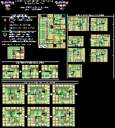 Thumbnail for a map of Fortree City Gym for the GBA game Pokemon: Ruby & Sapphire Versions.