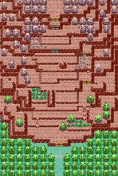 Thumbnail for a map of Jagged Pass (Unmarked) for the GBA game Pokemon: Ruby & Sapphire Versions.