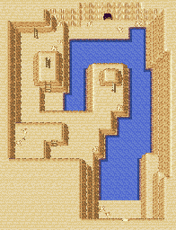 Thumbnail for a map of Meteor Falls B1 (1) (Unmarked) for the GBA game Pokemon: Ruby & Sapphire Versions.