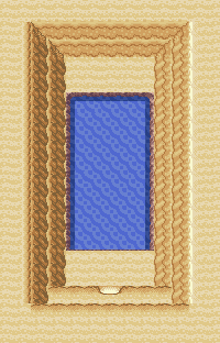 Thumbnail for a map of Meteor Falls B1 (2) (Unmarked) for the GBA game Pokemon: Ruby & Sapphire Versions.
