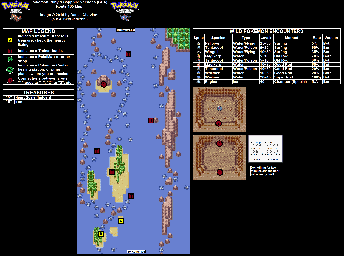 Thumbnail for a map of Route 105 for the GBA game Pokemon: Ruby & Sapphire Versions.