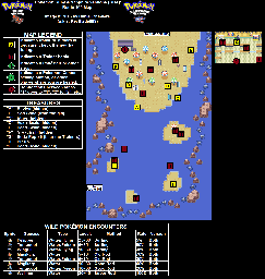 Thumbnail for a map of Route 109 for the GBA game Pokemon: Ruby & Sapphire Versions.
