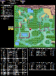 Thumbnail for a map of Safari Zone for the GBA game Pokemon: Ruby & Sapphire Versions.