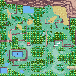 Thumbnail for a map of Safari Zone (Unmarked) for the GBA game Pokemon: Ruby & Sapphire Versions.