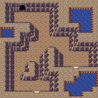 Thumbnail for a map of Seafloor Cavern 2 (Unmarked) for the GBA game Pokemon: Ruby & Sapphire Versions.