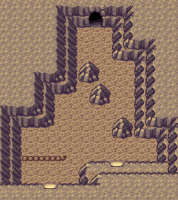 Thumbnail for a map of Seafloor Cavern 7 (Unmarked) for the GBA game Pokemon: Ruby & Sapphire Versions.