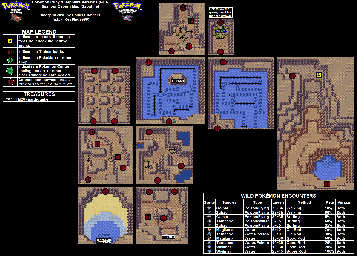 Thumbnail for a map of Seafloor Cavern (Sapphire) for the GBA game Pokemon: Ruby & Sapphire Versions.