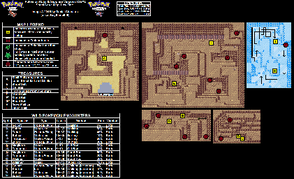 Thumbnail for a map of Shoal Cave (Low Tide) for the GBA game Pokemon: Ruby & Sapphire Versions.