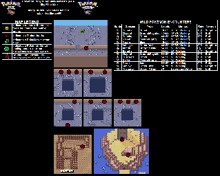 Thumbnail for a map of Sky Pillar for the GBA game Pokemon: Ruby & Sapphire Versions.