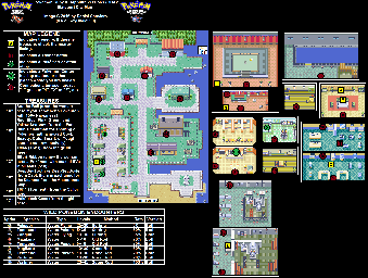 Thumbnail for a map of Slateport City for the GBA game Pokemon: Ruby & Sapphire Versions.