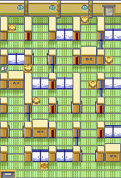 Thumbnail for a map of Trick House Puzzle 3 (Blue Closed) (Unmarked) for the GBA game Pokemon: Ruby & Sapphire Versions.