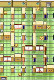 Thumbnail for a map of Trick House Puzzle 3 (Red Closed) (Unmarked) for the GBA game Pokemon: Ruby & Sapphire Versions.