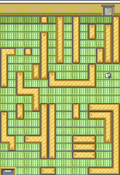 Thumbnail for a map of Trick House Puzzle 6 (Unmarked) for the GBA game Pokemon: Ruby & Sapphire Versions.