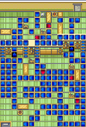Thumbnail for a map of Trick House Puzzle 7 (Unmarked) for the GBA game Pokemon: Ruby & Sapphire Versions.