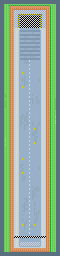 Thumbnail for a map of Road Cup Bronze Cup - Just Stop 1 for the GBA game Road Trip: Shifting Gears.