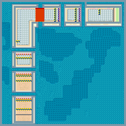 Thumbnail for a map of Road Cup Silver Cup - Jump Jump 1 for the GBA game Road Trip: Shifting Gears.