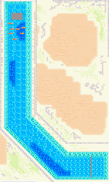 Thumbnail for a map of Road Cup Silver Cup - Just Stop 2 for the GBA game Road Trip: Shifting Gears.