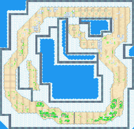 Thumbnail for a map of Sprint Race Sky Area - Nirvana for the GBA game Road Trip: Shifting Gears.