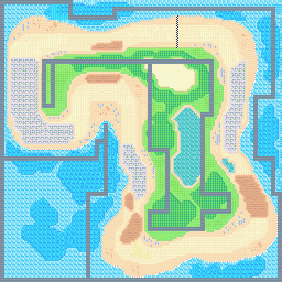 Thumbnail for a map of Sprint Race Sky Area - Star Beach for the GBA game Road Trip: Shifting Gears.