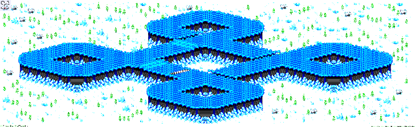 Thumbnail for a map of Nho - Divisions B & A Track 2 for the GBA game Rock N' Roll Racing.