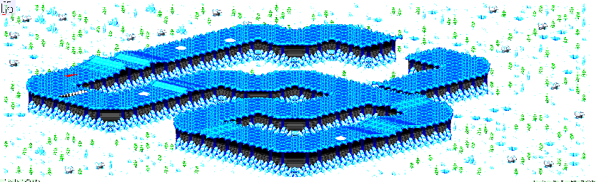 Thumbnail for a map of Nho - Divisions B & A Track 6 for the GBA game Rock N' Roll Racing.