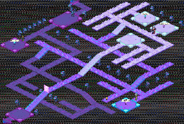 Thumbnail for a map of Chaos Internet System Sector 1 for the GBA game Rockman EXE 4.5: Real Operation.