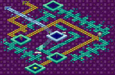 Thumbnail for a map of Internet System Sector 1 for the GBA game Rockman EXE 4.5: Real Operation.